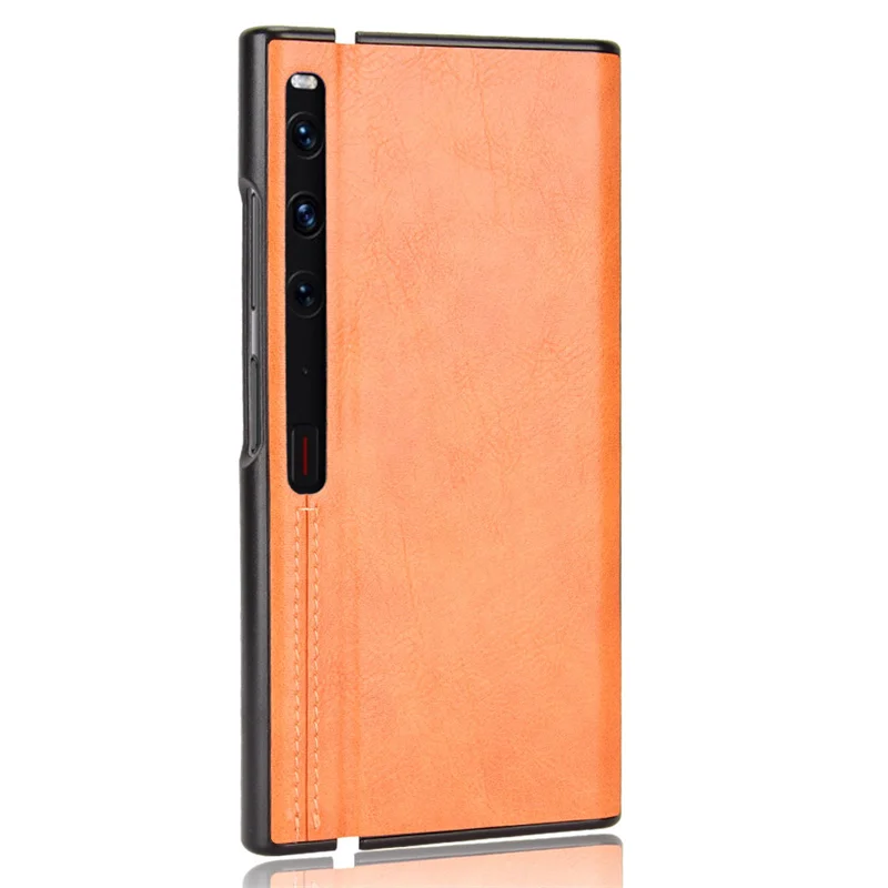 For Huawei Mate XS 2 Case Calfskin Soft Edge PU Leather Hard Phone Cover For huawei mate xs2 PAL-AL00 Edition Case