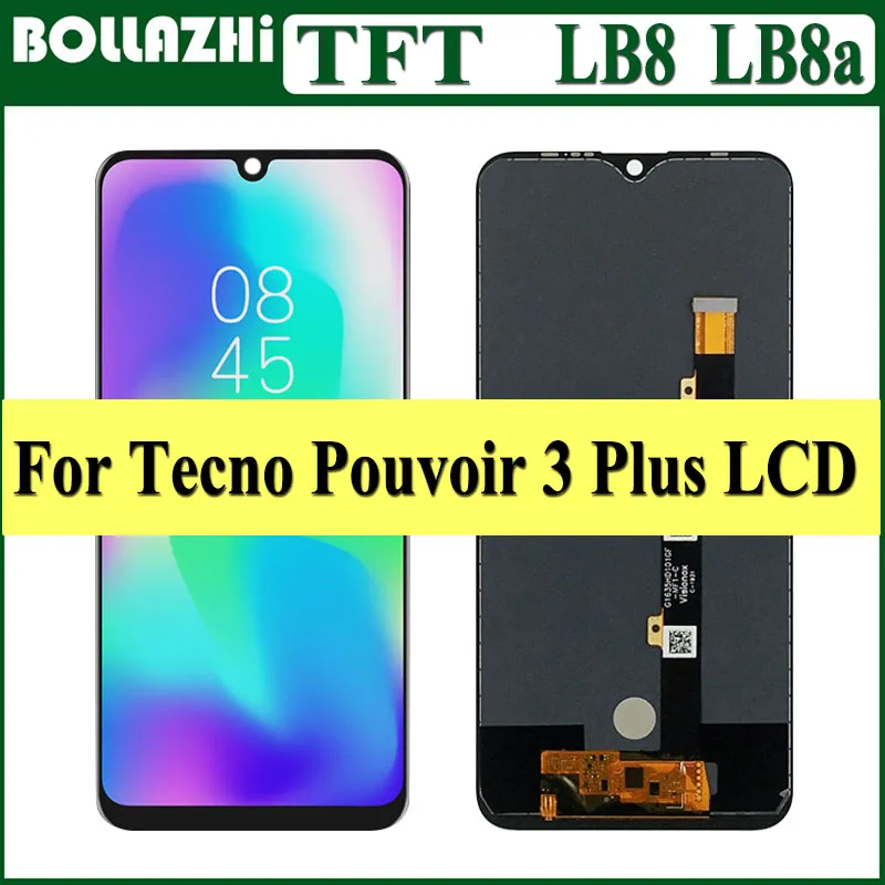 تثبيت شاشة LCD TFT لـ Tecno Pouvoir 3 Plus LB8: تقييم ونصائح للاستخدام الفعّال