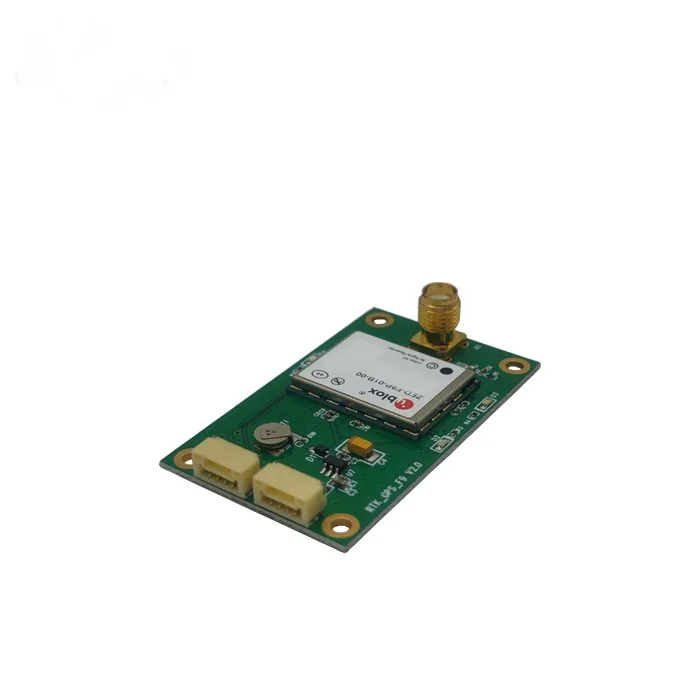 

High precision GNSS multi frequency centimeter level low power consumption UBLOX ZED-F9P RTK differential GPS module