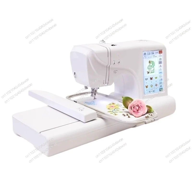 

Household Commercial Embroidery Machine Automatic Computerized LOGO Letters Electric Sewing Machine With Pedal Foot