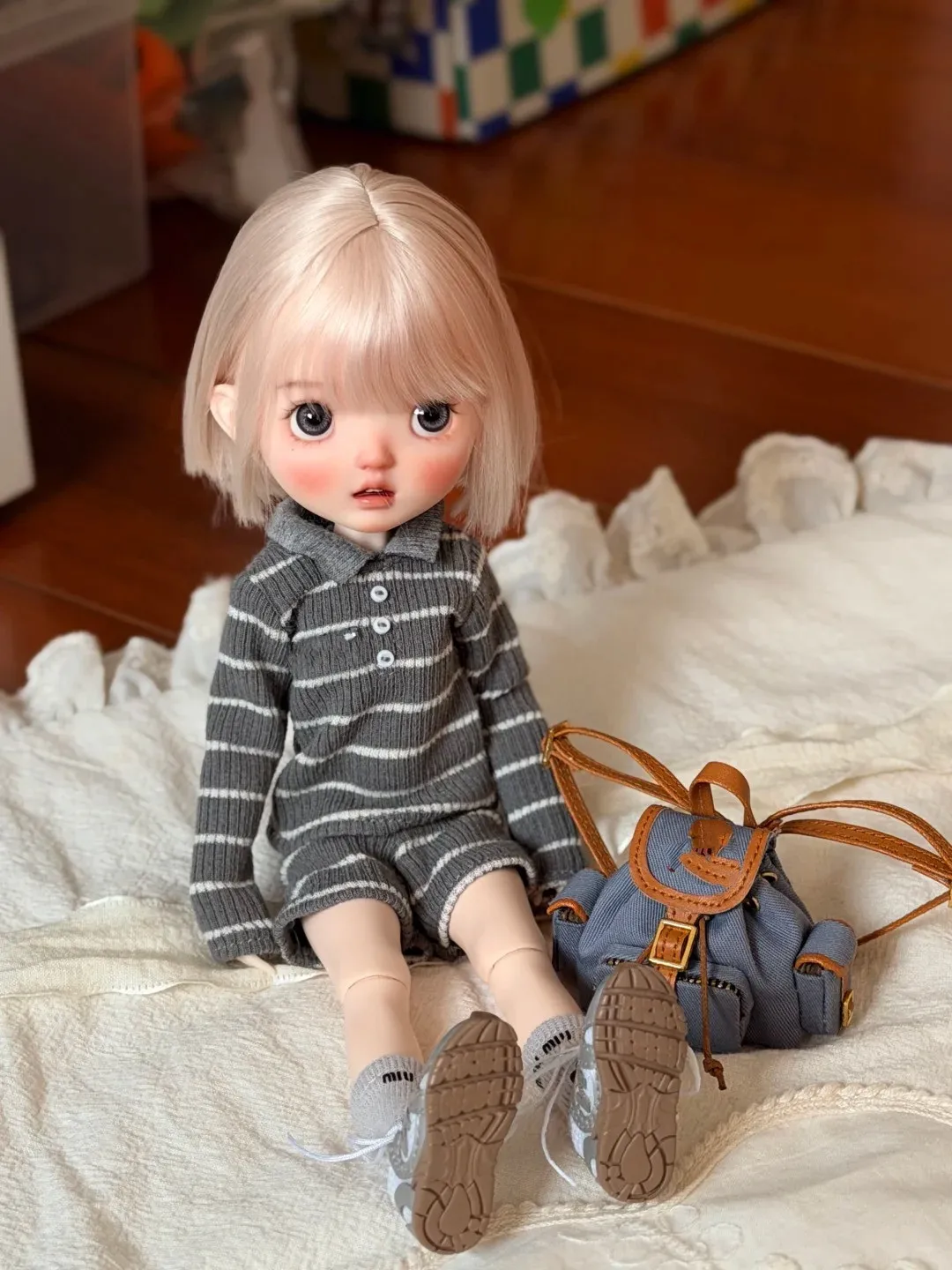 New BJD doll 1/6 nimo cute girl high quality resin toy birthday gift baby dolls in offers