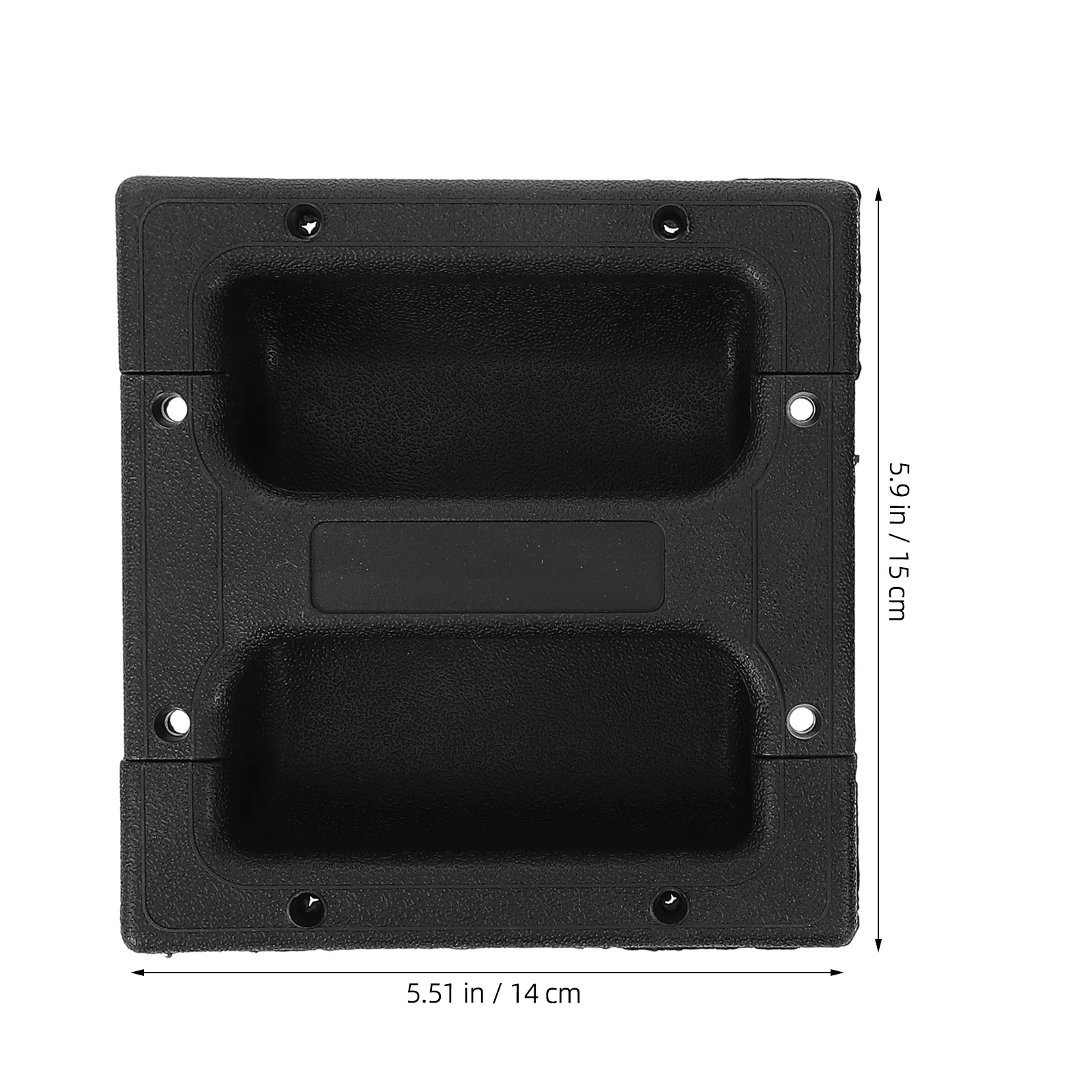 

2pcs Speaker Handles Replacement For Amplifier Outdoor Cabinet Durable Plastic Handle Strap Reliable Carry Gear Lightweight