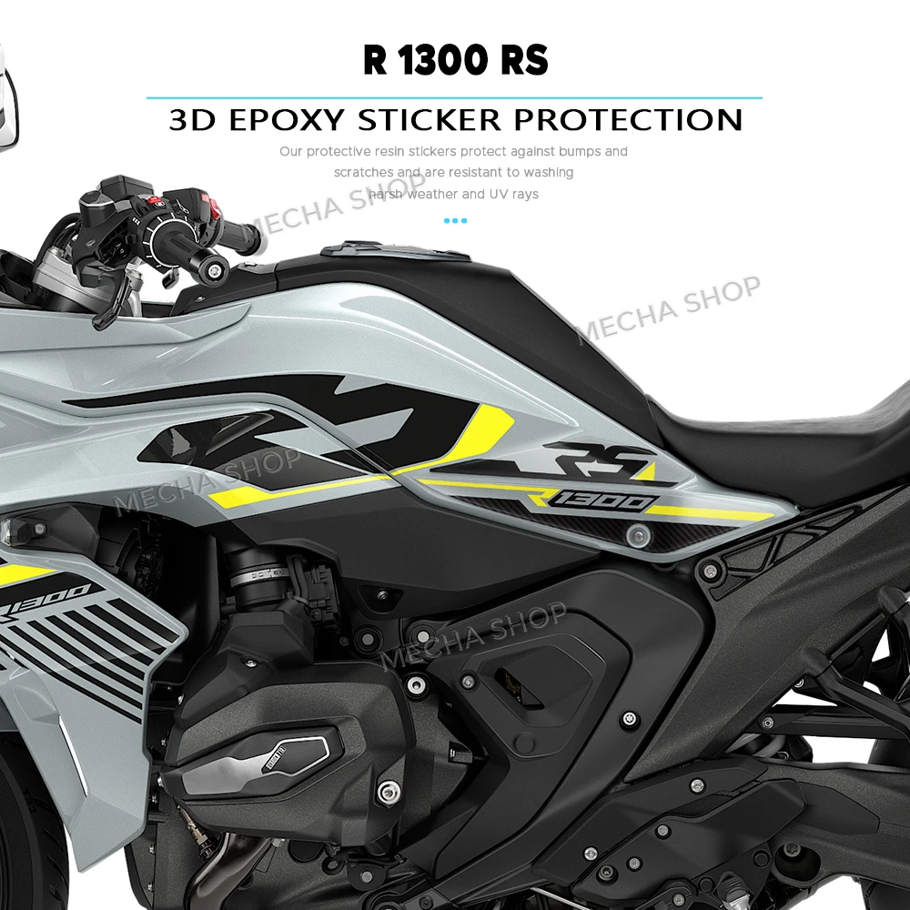

3D наклейки, боковая защита бака для R1300 RS R1300RS, наклейки, аксессуары для мотоциклов 2025 2026