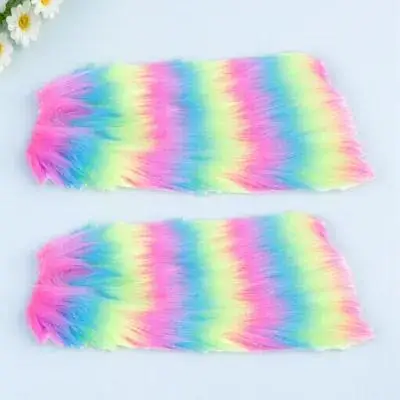 1 زوج تقليد أغطية أحذية بلاستيك احتفالي كرنفال حفلة ديكور ملحق زي تدفئة الساق كرنفال واقي أحذية بلاستيك