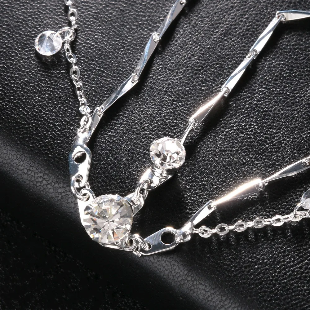 Fashion Crystal Crystal Head Chain Forehead Chain Boho Style Elegant Hair Accessories Headpiece Bohemian Forehead Chain Women