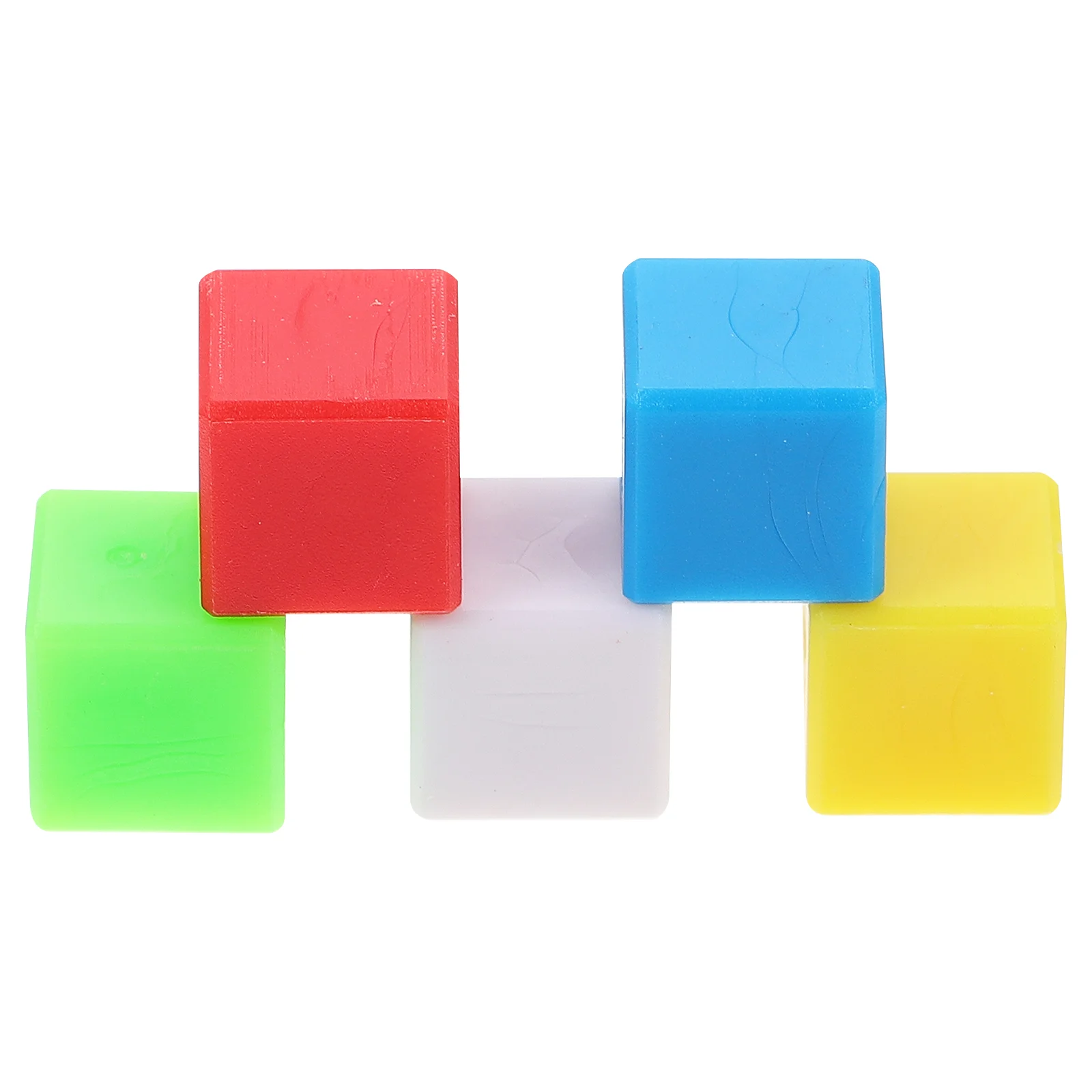 

Cube Geometry Toy Practical Teaching Accessories Plastic Square Blocks Child Math Manipulatives