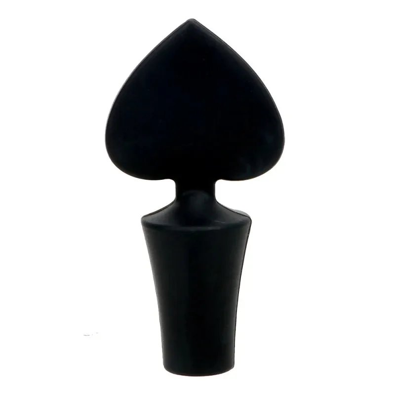 Silicone Poker Shaped Wine Stoppers Leak Free Wine Beer Bottle Cork Barware Stopper Plug Wine Bottle Sealer Cap Bar Tools