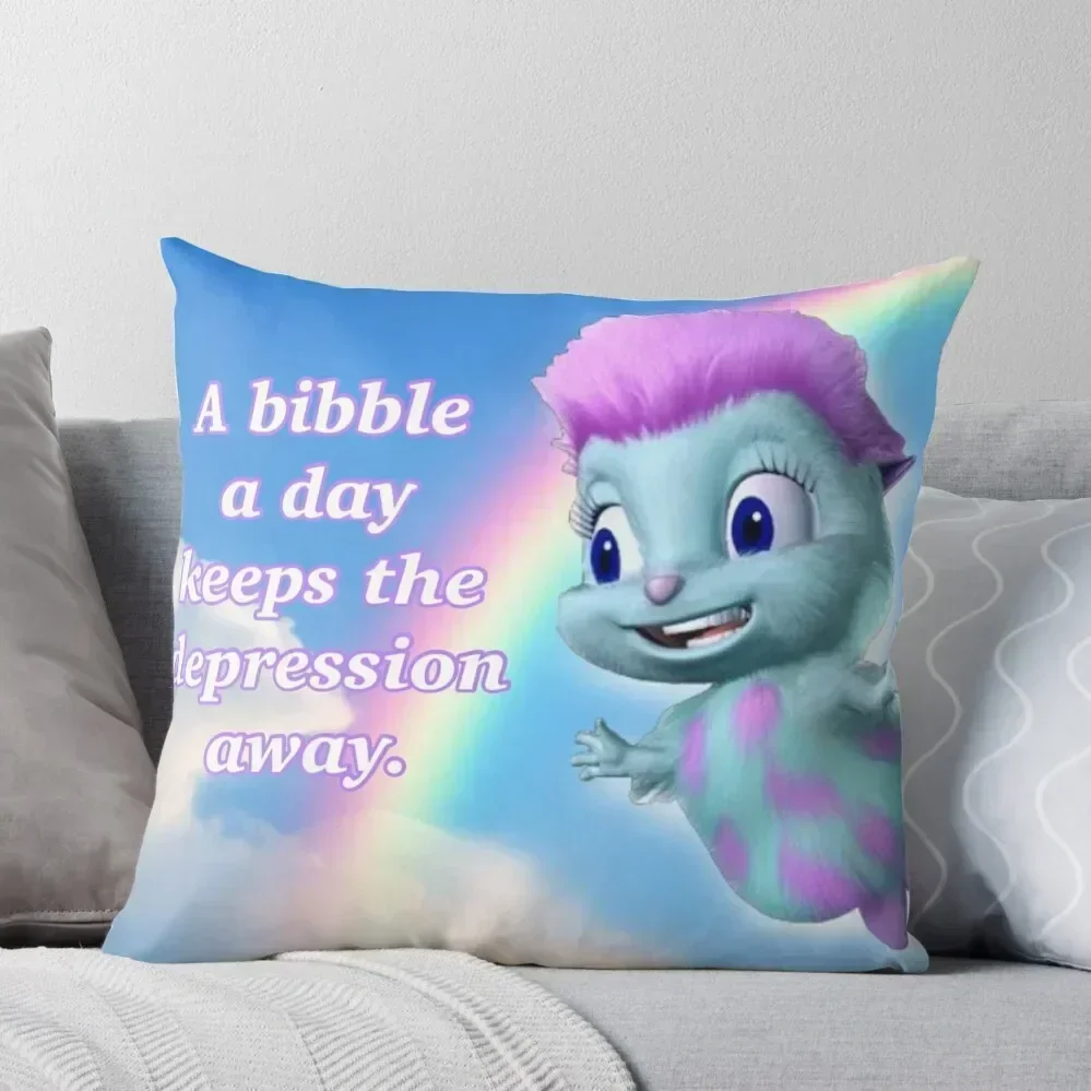 Bibble Motto Throw Pillow Pillowcase Cushion Sofa Cushions Christmas Pillow Covers Cushion Cover Luxury pillow