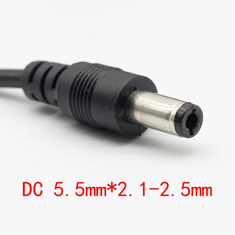 1 sztuk 12V5A nowy AC 100V-240V 60W konwerter zasilacz DC12V 5A 2.1mm-2.5mm * 5.0mm wtyczka DC Adapter do zasilacza