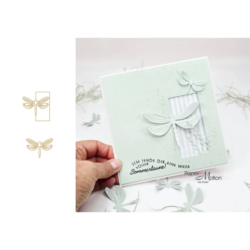 Neu eingetroffene Vorverkaufs-Stanzformen und Stempel für DIY-Scrapbooking/Fotoalbum, dekorative Prägung, DIY-Papierkarten