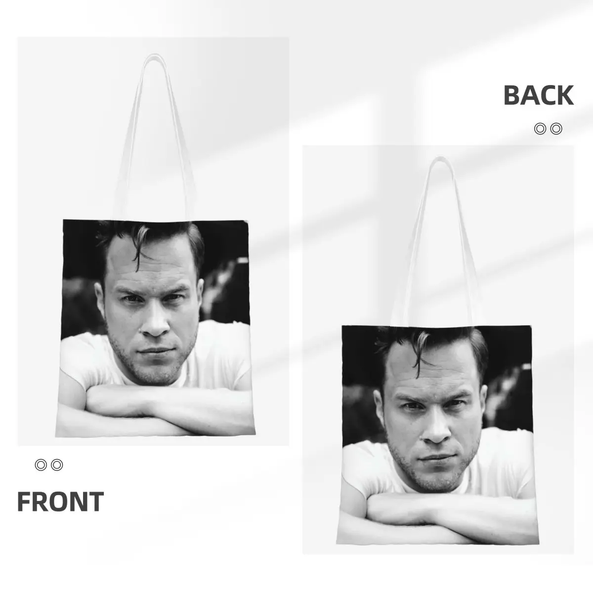 Olly Murs Shopping Bags Ladies Canvas The Tote Bag Foldable Girls Shoulder Tote Travel Handbag
