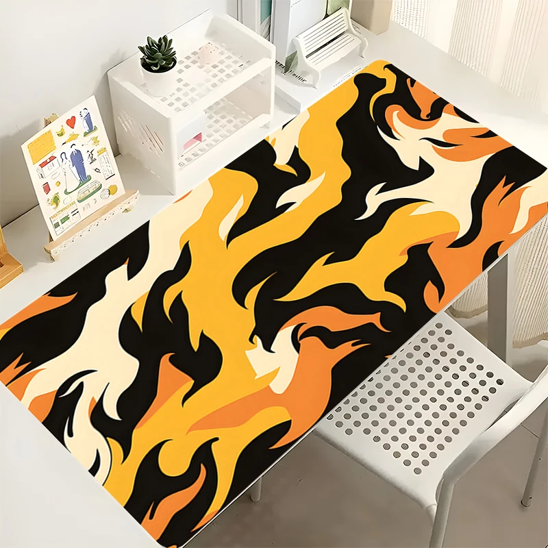 Mousepad Computer New Mouse Pads Keyboard Pad Leopard Print Pattern Mouse Mat Gamer Soft Office PC Carpet Table Mat Desktop Mat