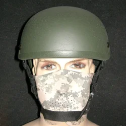 Tactical MICH 2001 Helmet Hunting GFRP Helmet Covered Shooting Airsoft Head Protective Gear