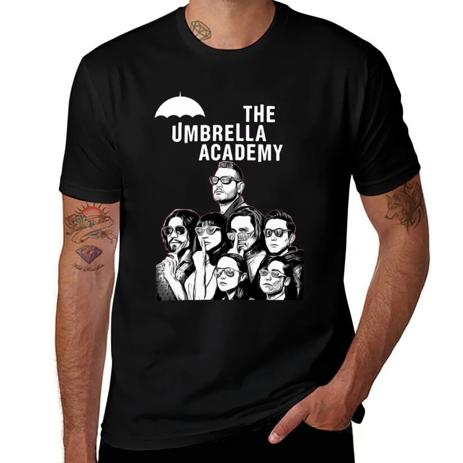 The umbrella academy T-Shirt t shirt for man 100 percent cotton T-Shirt