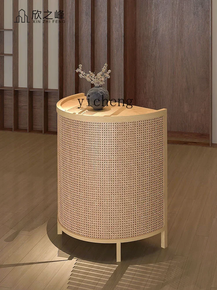 Zc Rattan Cashier Clothing Store Beauty Salon Restaurant Small Front Desk Ear Picking Shop Bar Counter