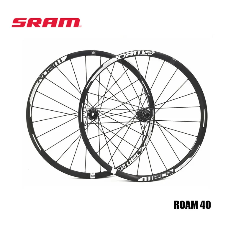 SRAM ROAM 40 Detalhes rodados Disponíveis em 26 '', 27.5'', ''29 tamanhos Duplo butted, straight-puxar raios de aço inoxidável