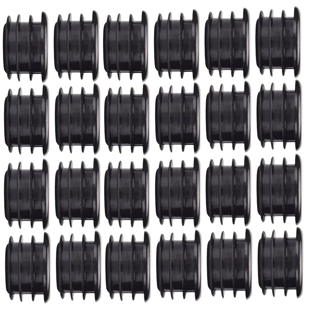 

20Pcs Road Bike Handlebar End Plugs High Quality Plastic Resin Caps Grips Bar Stoppers Black