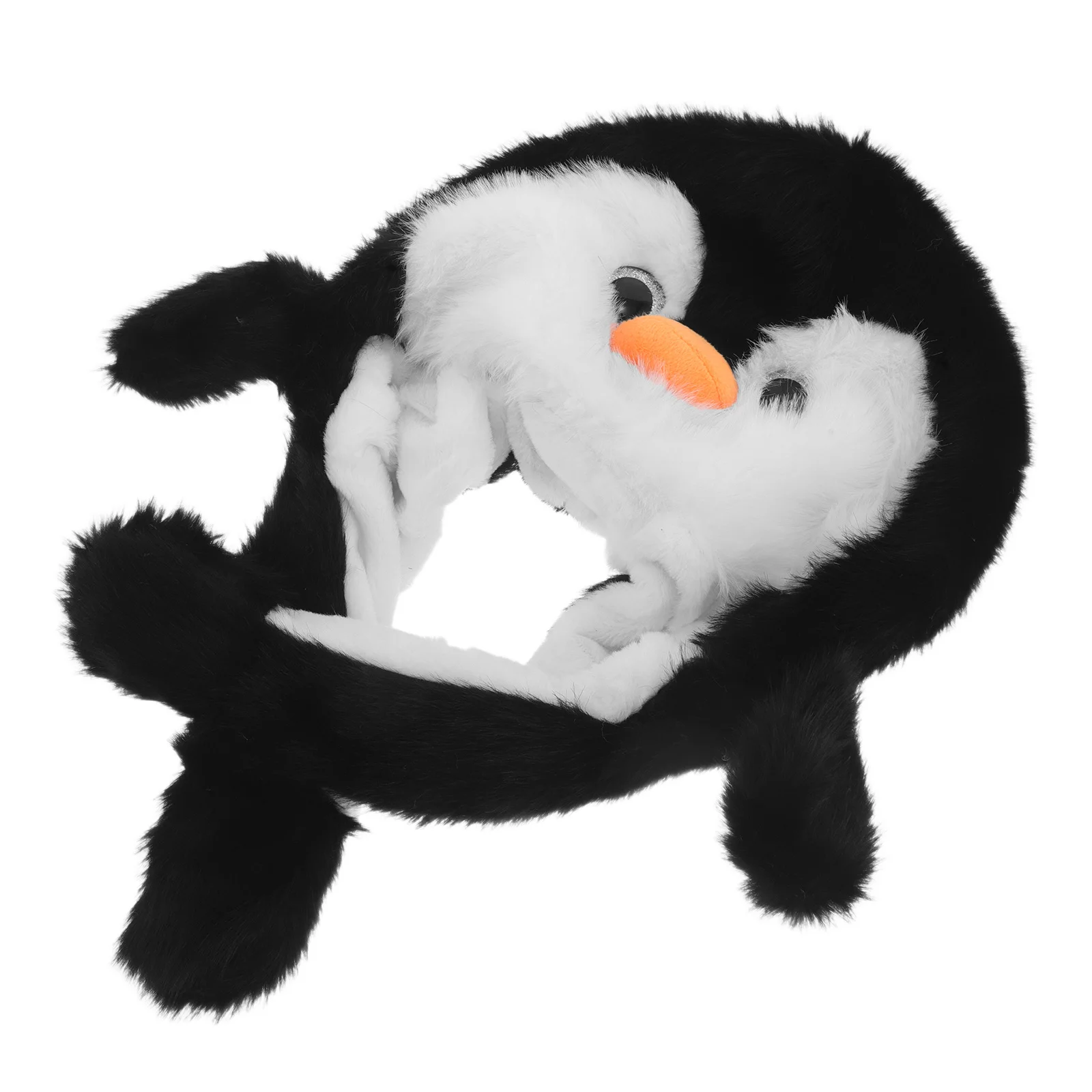 Cute Animal Earflap Beanie for Women Girls, Soft Moving Ear Winter Hat for Cold Weather, Kawaii Party Photo Accessory,