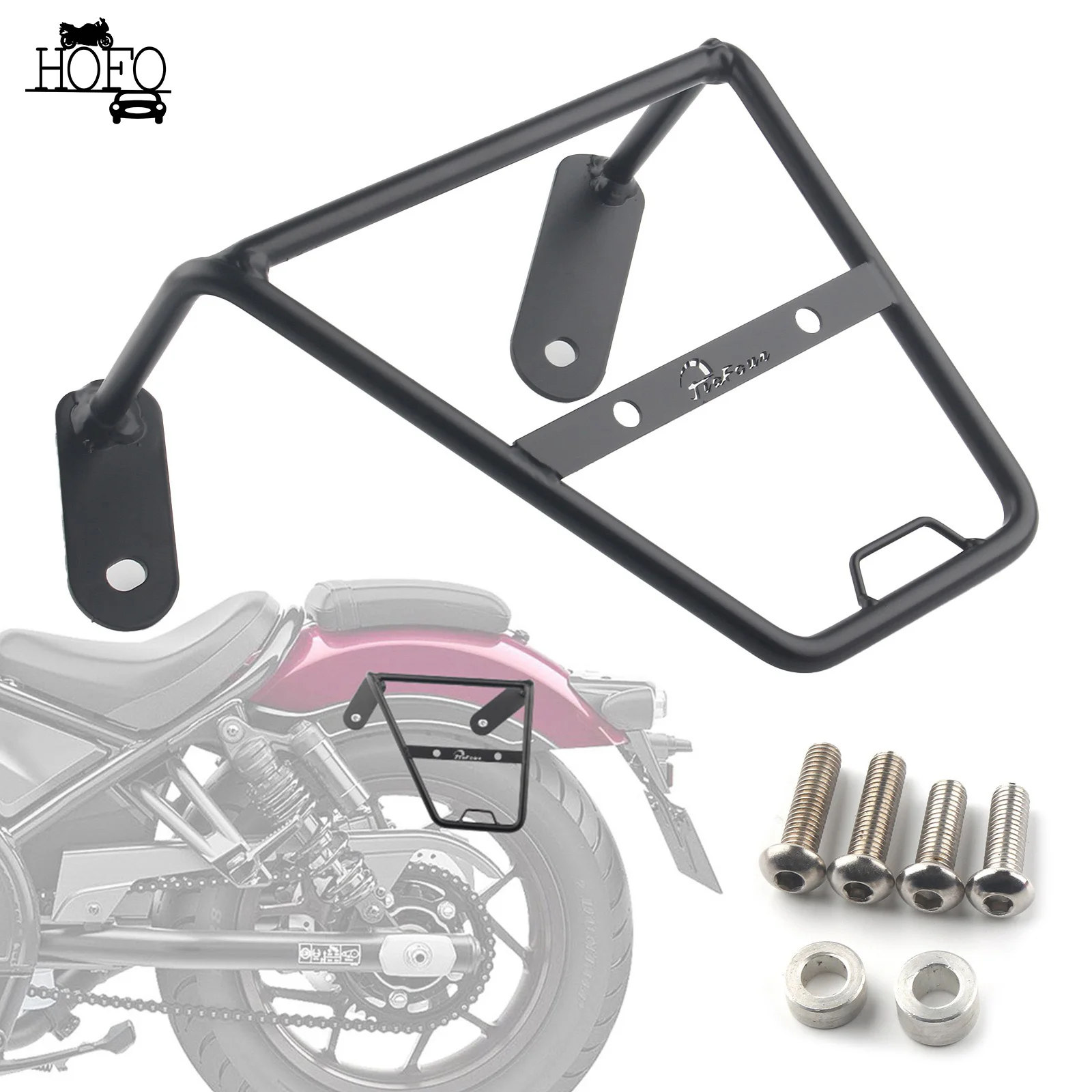 

Motorcycle Luggage Rack Side Saddle Bag Mount Bracket For HONDA CMX Rebel 1100 CMX1100 CM1100 2021-2023 Accessories