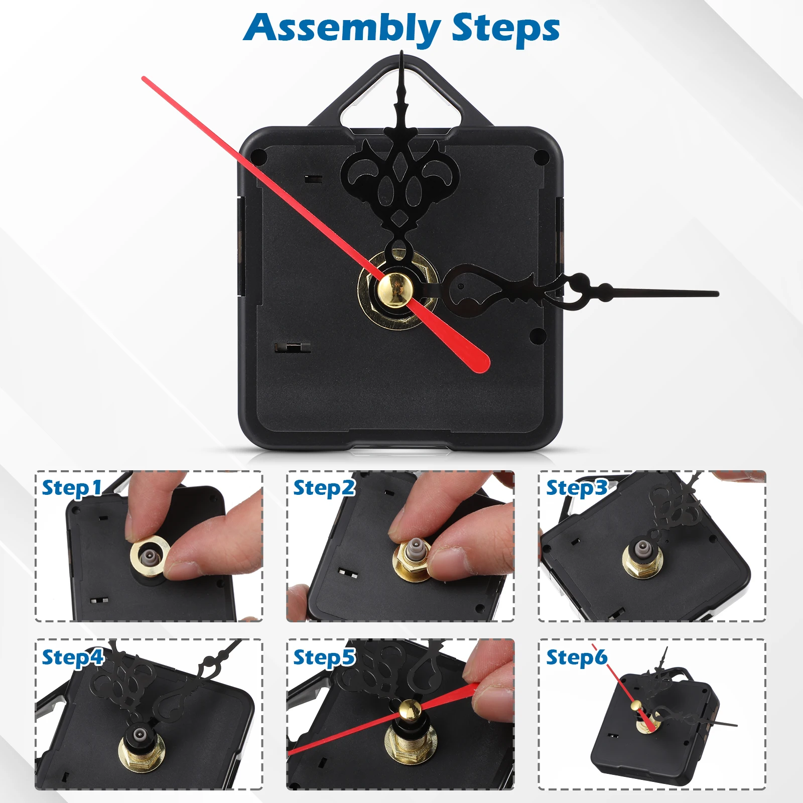 

1 set 1 Set Pcs Round Clock Diy Epoxy Wall Clock Making Mold Creative Resin Mold Desktop Adornment Durable Silicone Craft Molds