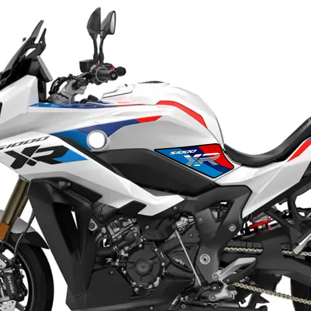 

2024 new fuel tank 3D rubber anti slip protection pad decorative fuel tank protection sticker FOR BMW S1000xR M1000XR 2020-2024