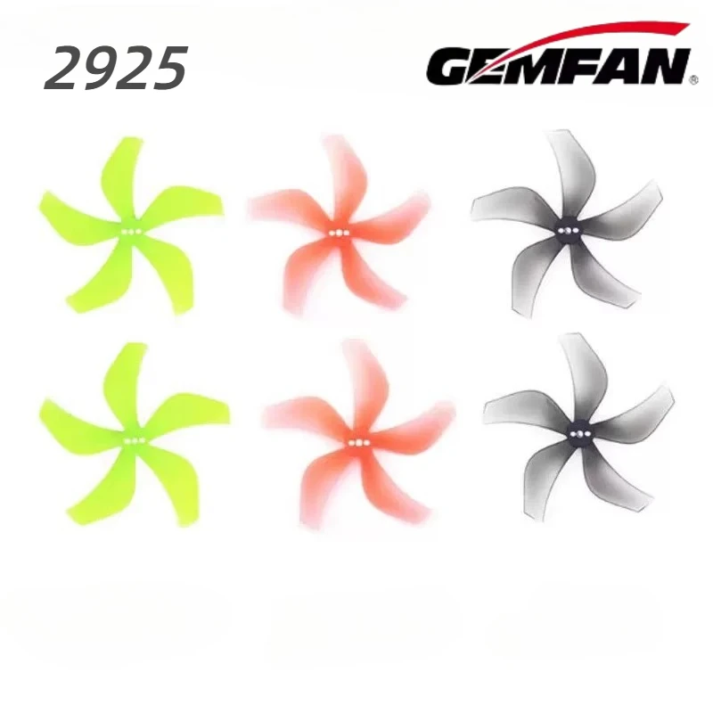 2Pairs Gemfan 2925 2.9X2.5X5 5-Blade Propeller 2CW+2CCW For Avata FPV M2*7 Screws Freestyle 3inch Cinewhoop Drones