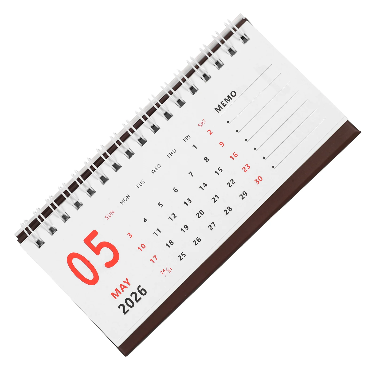 

Small Desktop Calendar 2025-2026 Mini Standing Flip Planner for Daily Schedule Office Home Decor Productivity Tool
