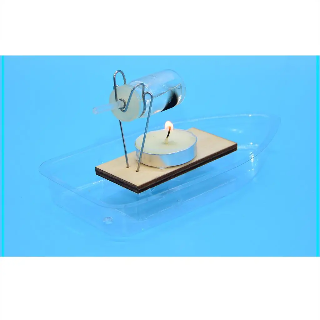 Mini bateau à vapeur, Kit d'assemblage de bricolage, jouets scientifiques éducatifs pour enfants