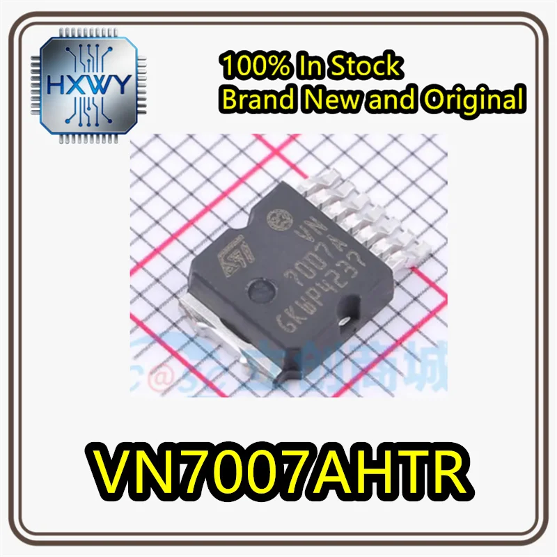 (5/20 pieces) VN7007AHTR VN7007A TO252-7 Single-channel ultra-high-side power switch chip brand new original in stock.