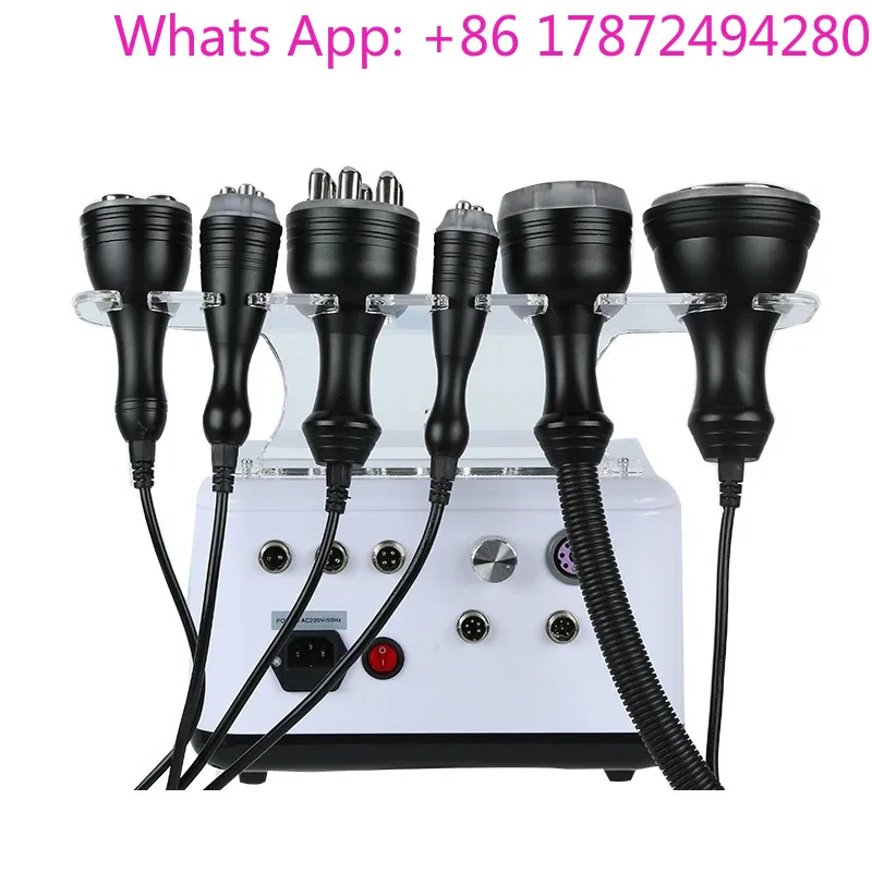 6-in-1 40Khz Cavitation Device - Vacuum BIO Body Shaping Tool for Home Use