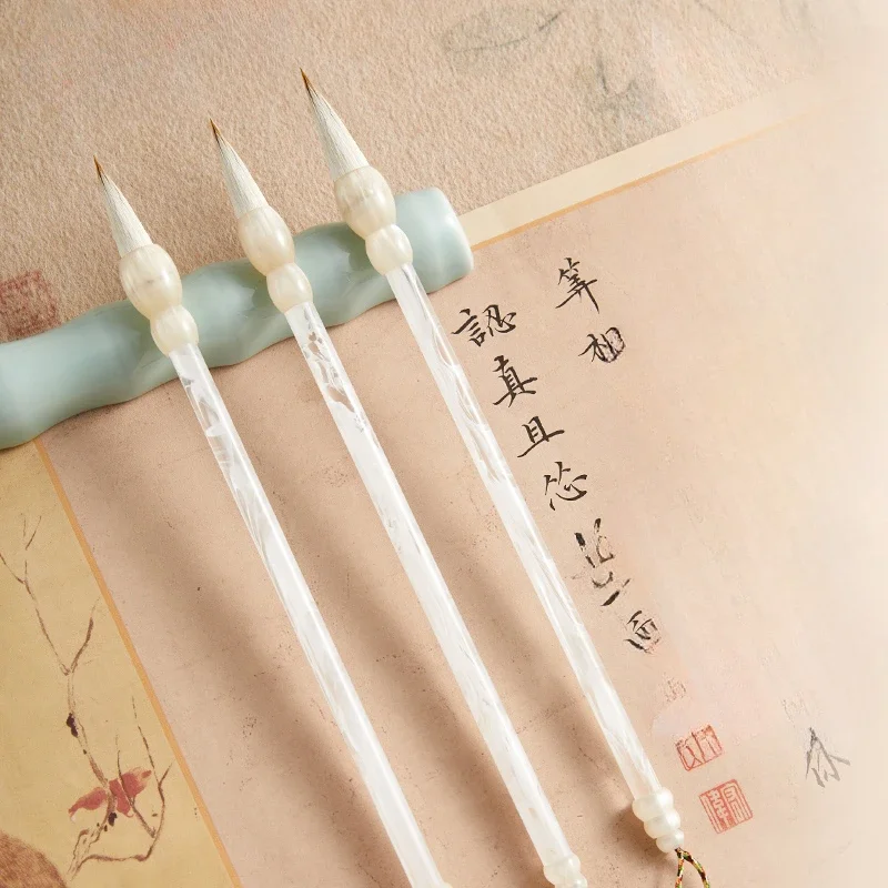 

Chinese Painting Brushes Multiple Hair Handwritten Calligraphy for Beginners Calligraphy Running Regular Script Craft Supplies