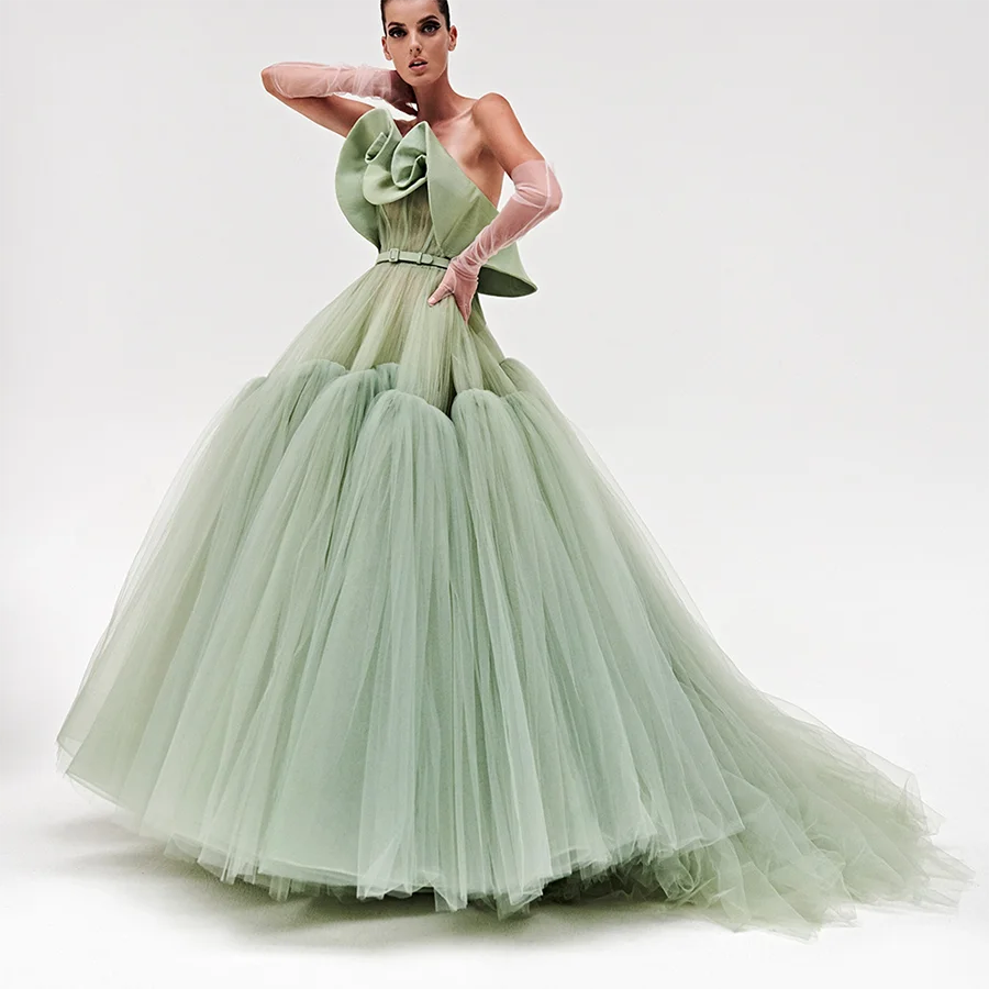 الوهم قبالة الكتف فستان حفلة موسيقية مثير كوكتيل حفلة سهرة رسمية طول الأرض تول فساتين الساتان النساء منتفخ 2025 الرقص