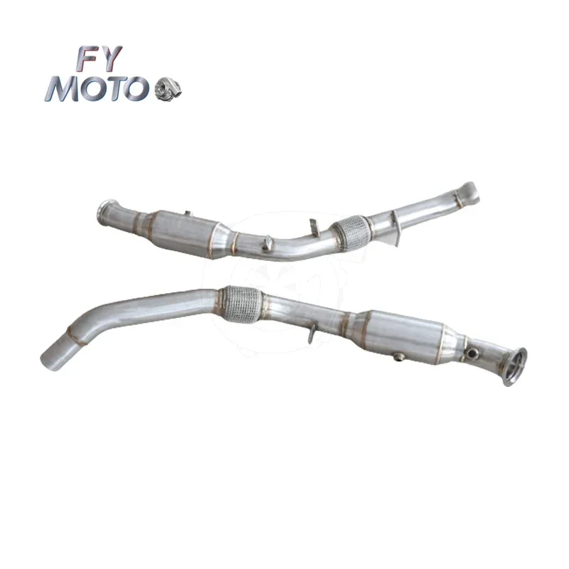 Exhaust Downpipe for Mercedes Benz ML GL GLE GLS 320/400/450/43 AMG