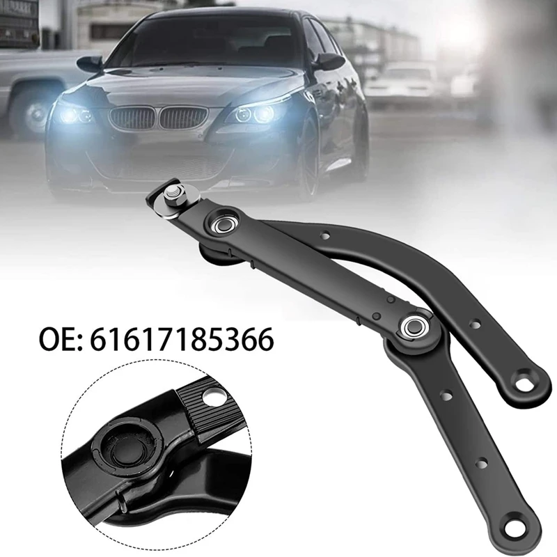 

Car Front Right Windshield Wiper Arm LHD Front Wiper Arm For -BMW E60 E61 E63 E64 61617185366 Car Accessories