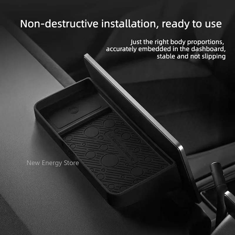 Suitable for NIO Firefly Central Screen Rear Silicone Storage Box And ETC Dedicated Storage Box Interior Modify Accessories