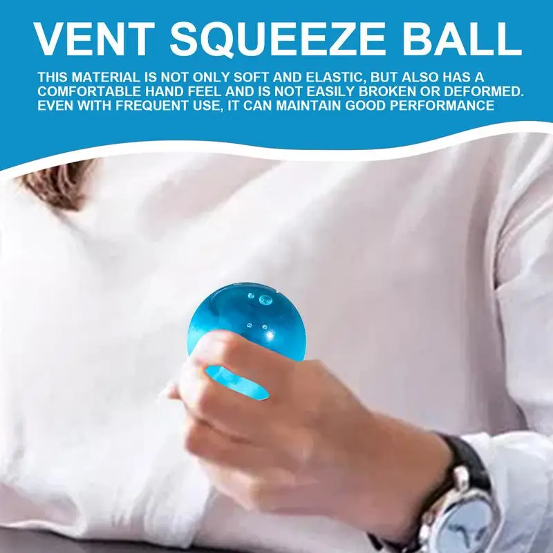 Squeeze Ball For Kids Fidget Pinch Toy Cartoon Sensory Stress Relief Tool Portable Silicone Pinching Fidget For Kids Adults