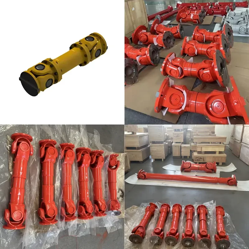 Flange Type Universal Joint Coupling No Telescopic Rigid OEM for Heavy Industrial Equipment Transmission System