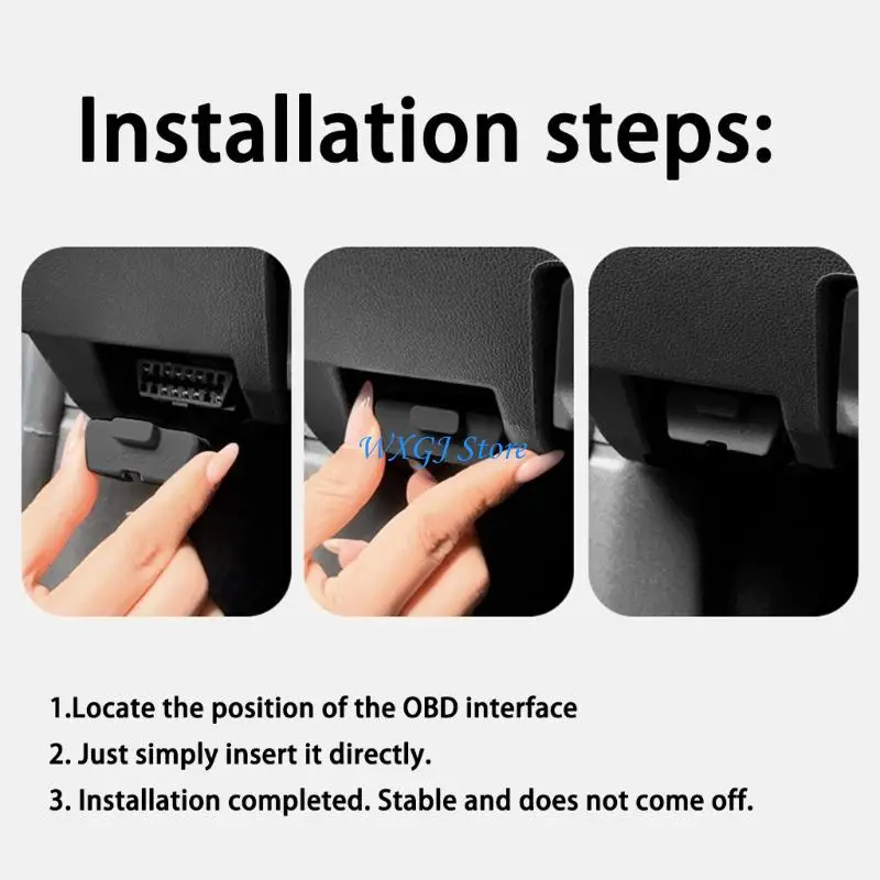 

37JE Universal OBD Port Protector Waterproof Dustproof Cover For Vehicles Silicone