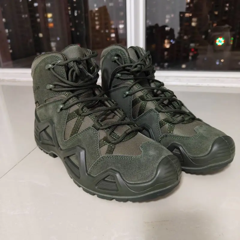 

Luxury Brand Climbing Shoes For Men Black Khaki Hiking Shoes Man Non-Slip Climbing Shoe Mens Designer Outdoor Boots