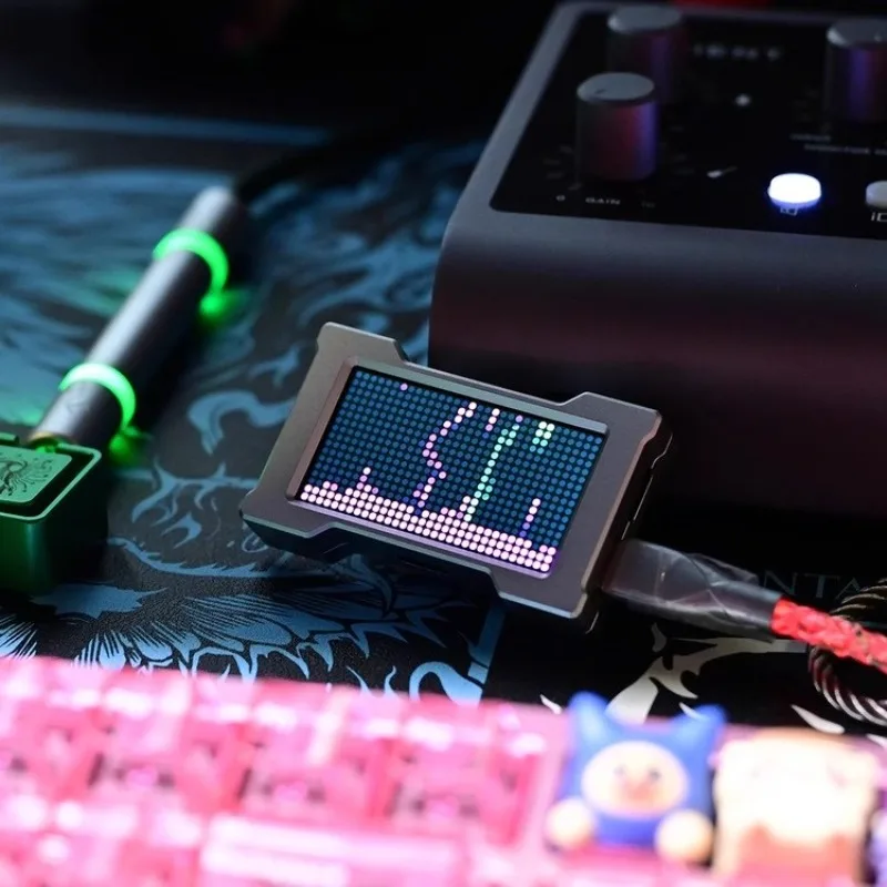 محور USB للألعاب HMLAB - 2 إلى 3 منافذ، 8 كيلو هرتز، طاقة مستقلة، مع شاشة، محطة إرساء رياضية إلكترونية، غلاف معدني MTT #4