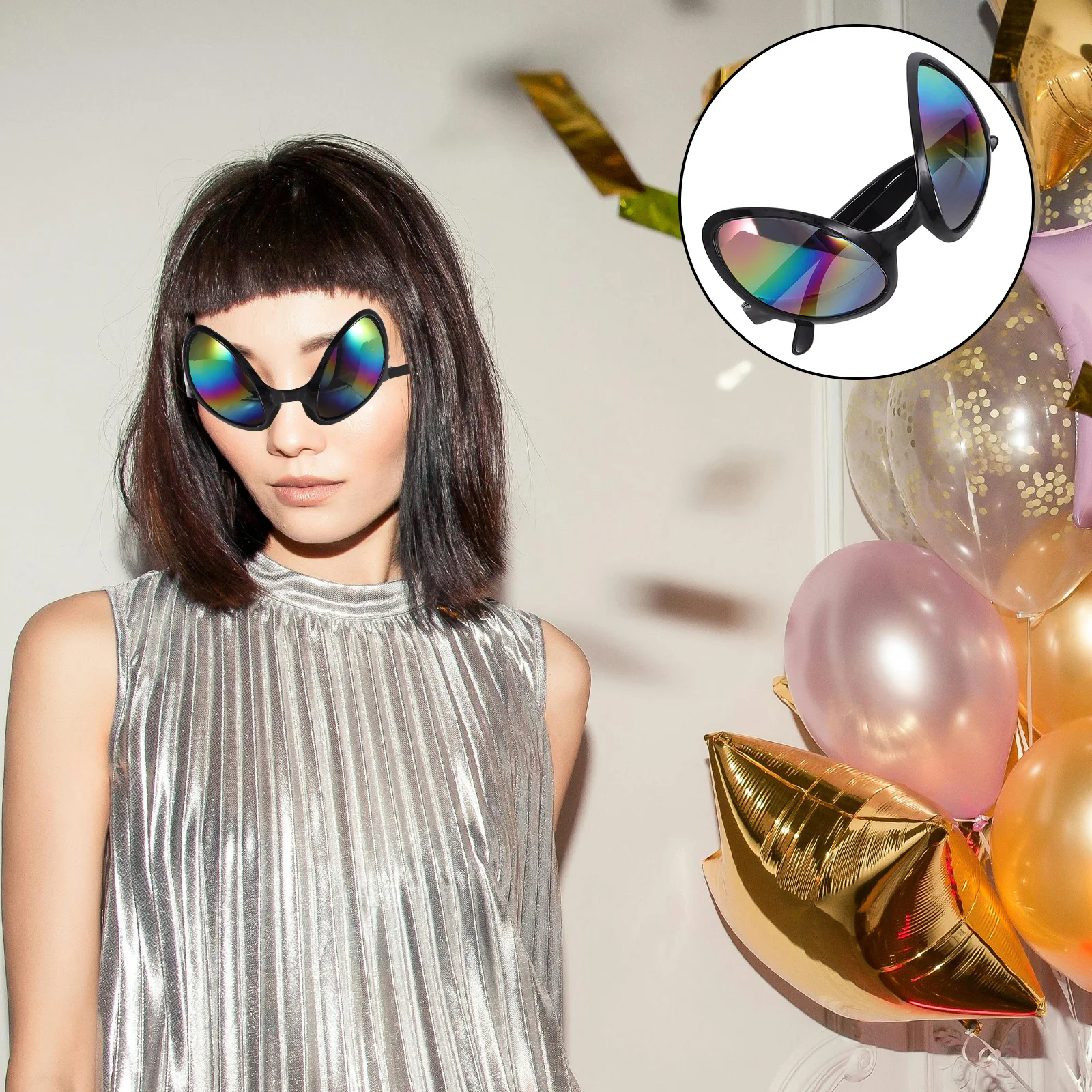 

Funny Sunglasses for Adults Novelty Mini Goggles Bulk UV Stylish Eyewear Unisex Fashion Accessory