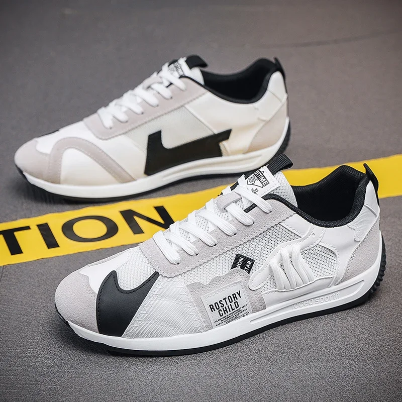 

Новинка 2024 года, мужская обувь, модная мужская повседневная обувь, удобные мужские кроссовки на сетчатой платформе, уличная спортивная обувь, теннис, Zapatillas De Hombre