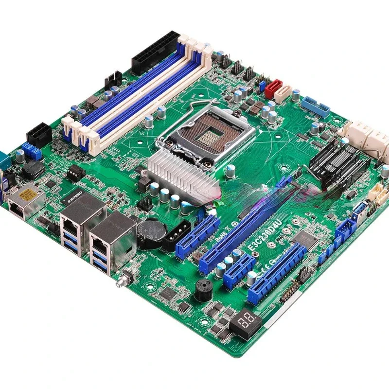 E3c236d4u Server Mainboard Lga1151 E3-1200 V5 /V6 DDR4 ECC Setting