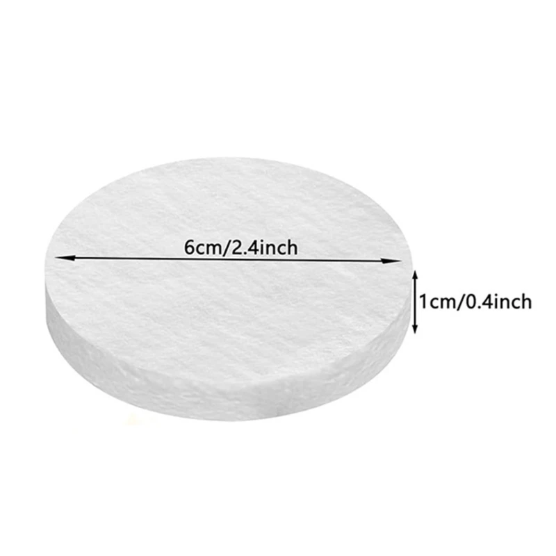 20 Chiếc Len Gốm Chịu Nhiệt Sợi Gốm Pad Sử Dụng Đơn Giản Để Phân Phối Nhiệt Đều Cho Nhiên Liệu Sinh Học Lò Sưởi