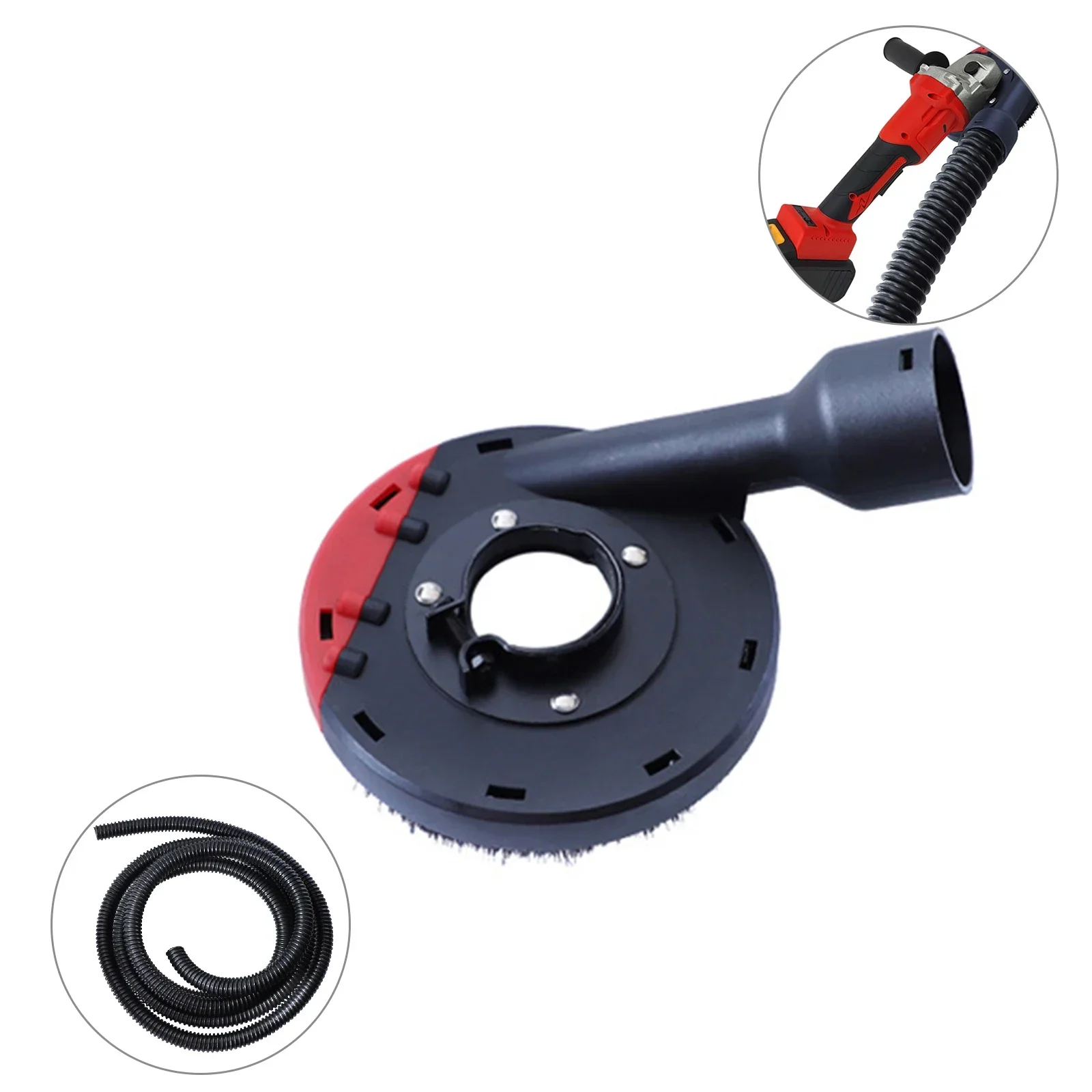 

Тип SAT 100/125, пылезащитный чехол для угловой шлифовальной машины, 2 м, вакуумная труба, универсальный кожух для поверхностного шлифования, крышка для бетонной каменной пыли