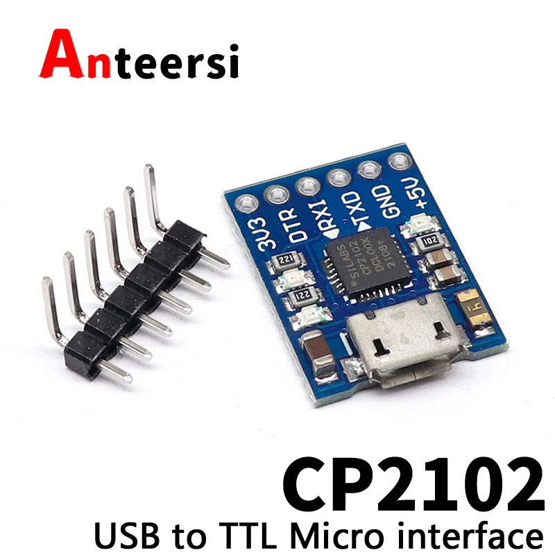 CJMCU CP2102 MICRO USB to UART TTL Module 6Pin Serial Converter UART STC Replace FT232 NEW for arduino