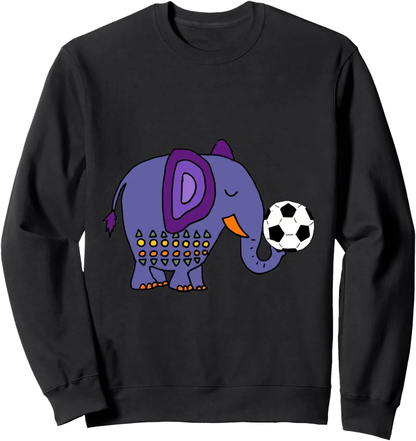 

SmileteesAnim Funny Blue Elephant Playing Soccer T-shirt Sweatshirt