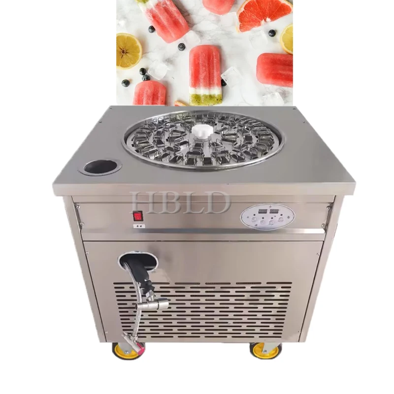 

Commercial Automatic Popsicle Machine Italian Fruit Strawberry Ice Cream Forming Machine