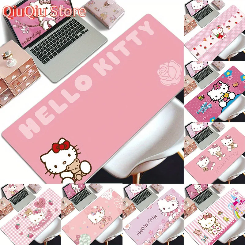 

Hello Kitty Mousepad Office Large Small Mouse PC Computer Game Keyboard Rubber Anti-Slip Mice Mat Big