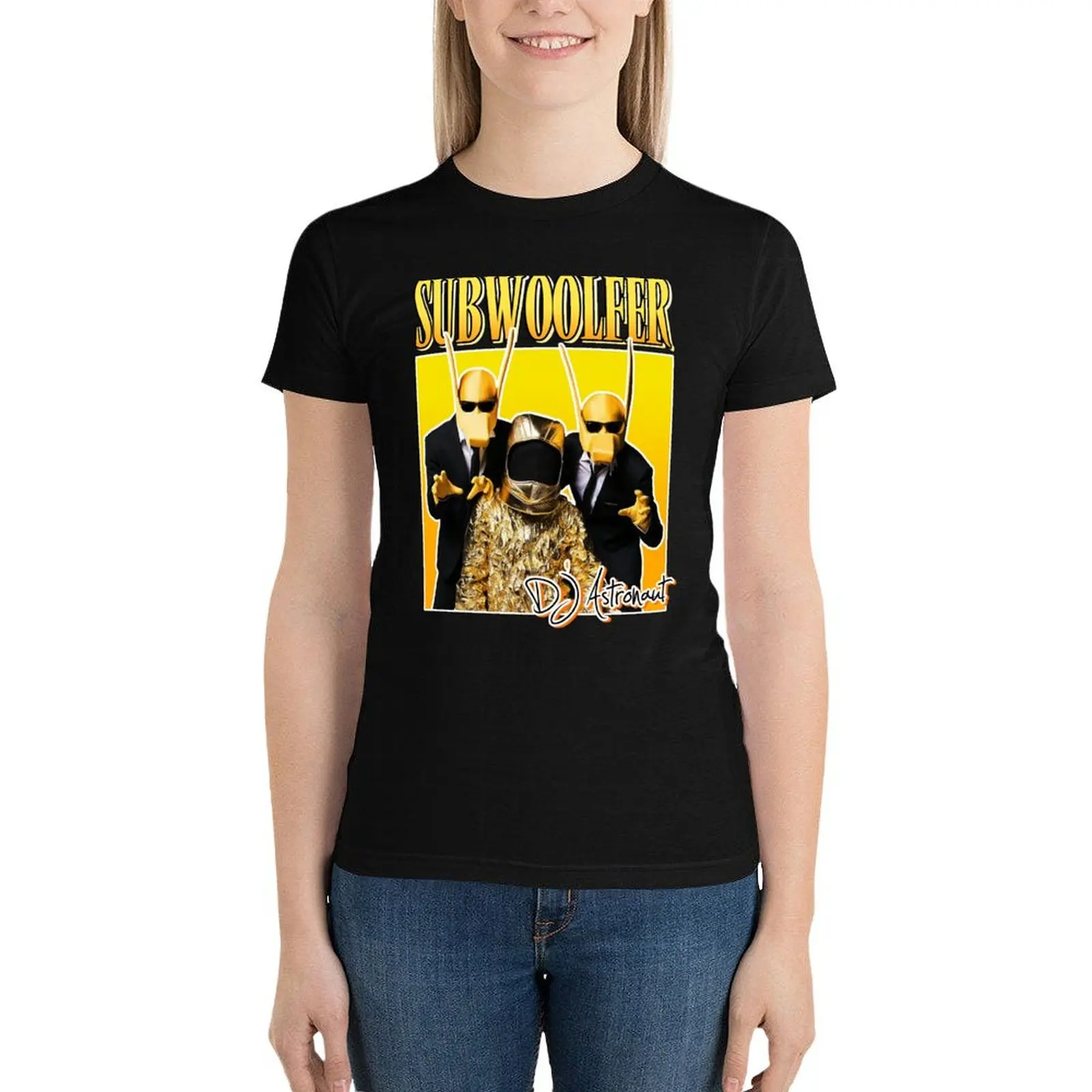 Subwoolfer DJ Astronaut Give That Wolf A Banana Norway Eurovision 2022 Y2K T-Shirt funny aesthetic clothes Women t-shirts